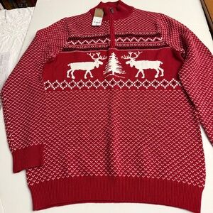 New men's large tall sweater